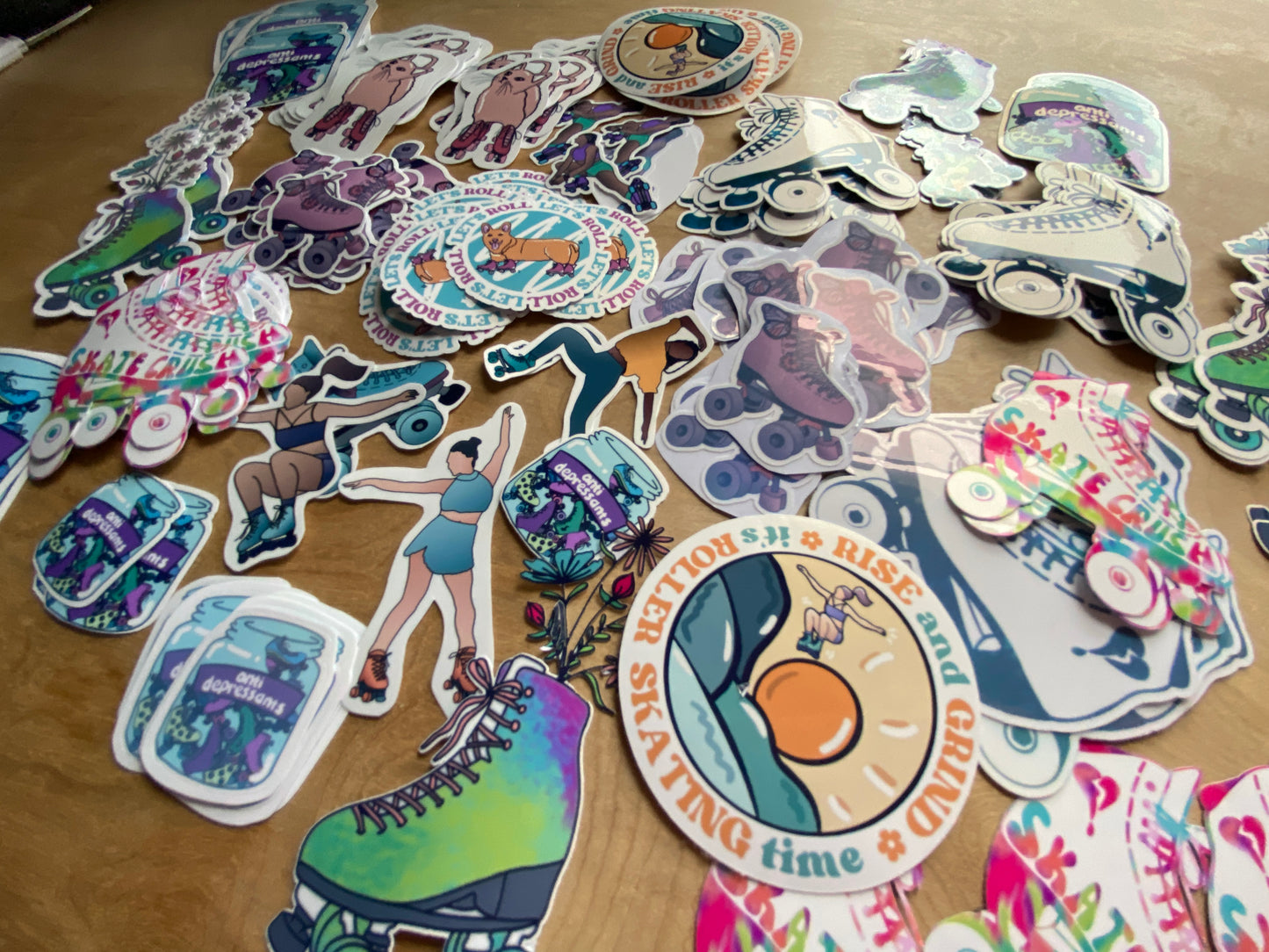 Roller Skate Sticker