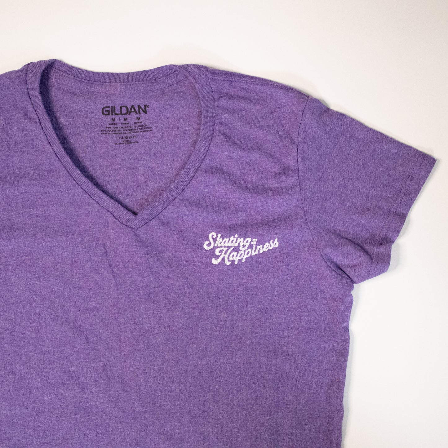 Size Medium NEW Skating = Happiness | Roller Skate Tee Shirt