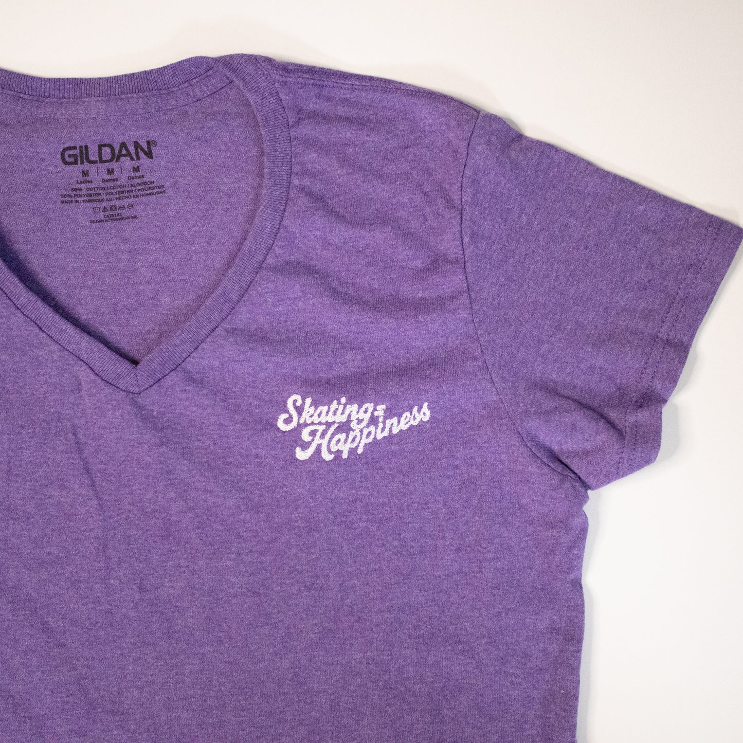 Size Medium NEW Skating = Happiness | Roller Skate Tee Shirt