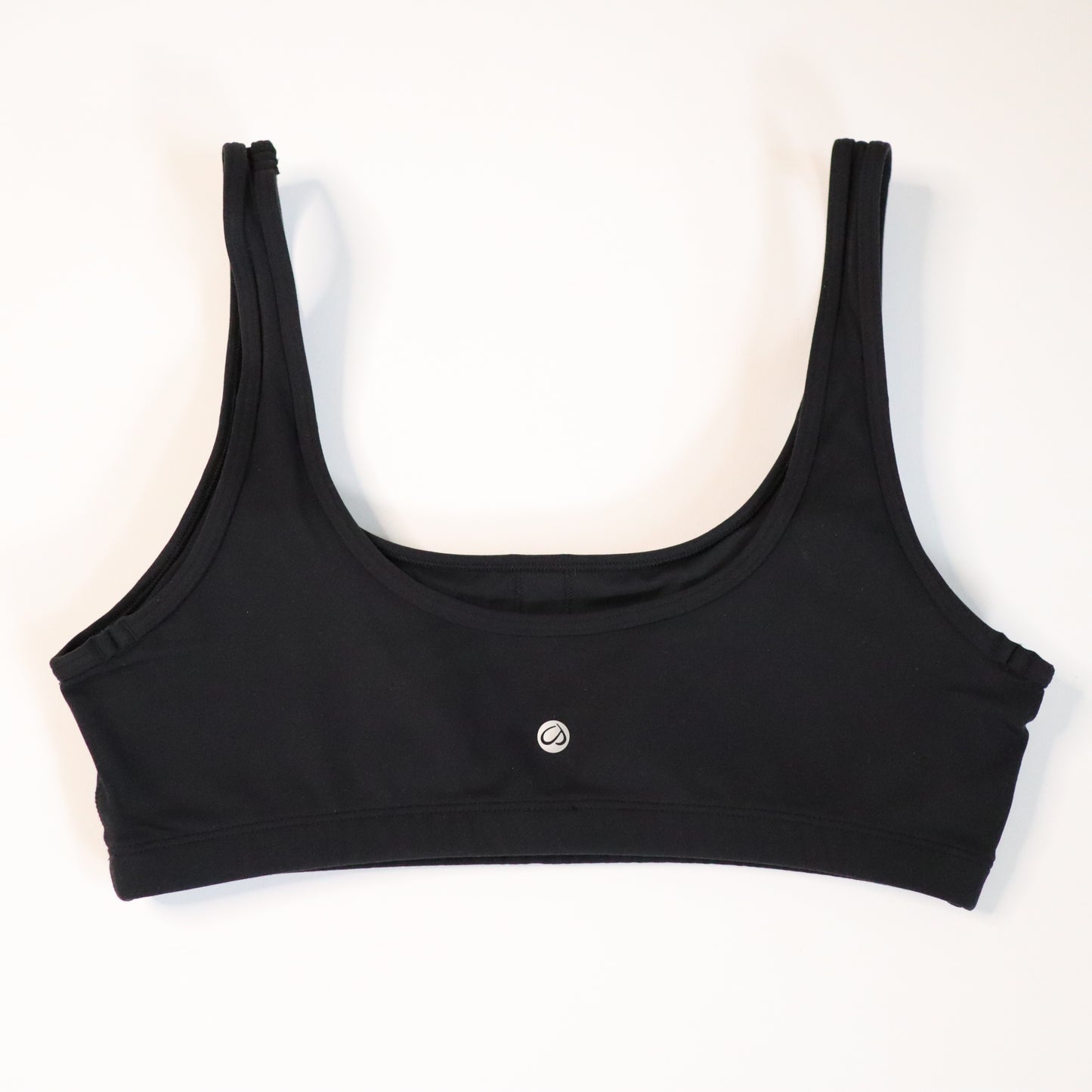 NEW Roller Skate Sports Bra (Front Logo)- Black