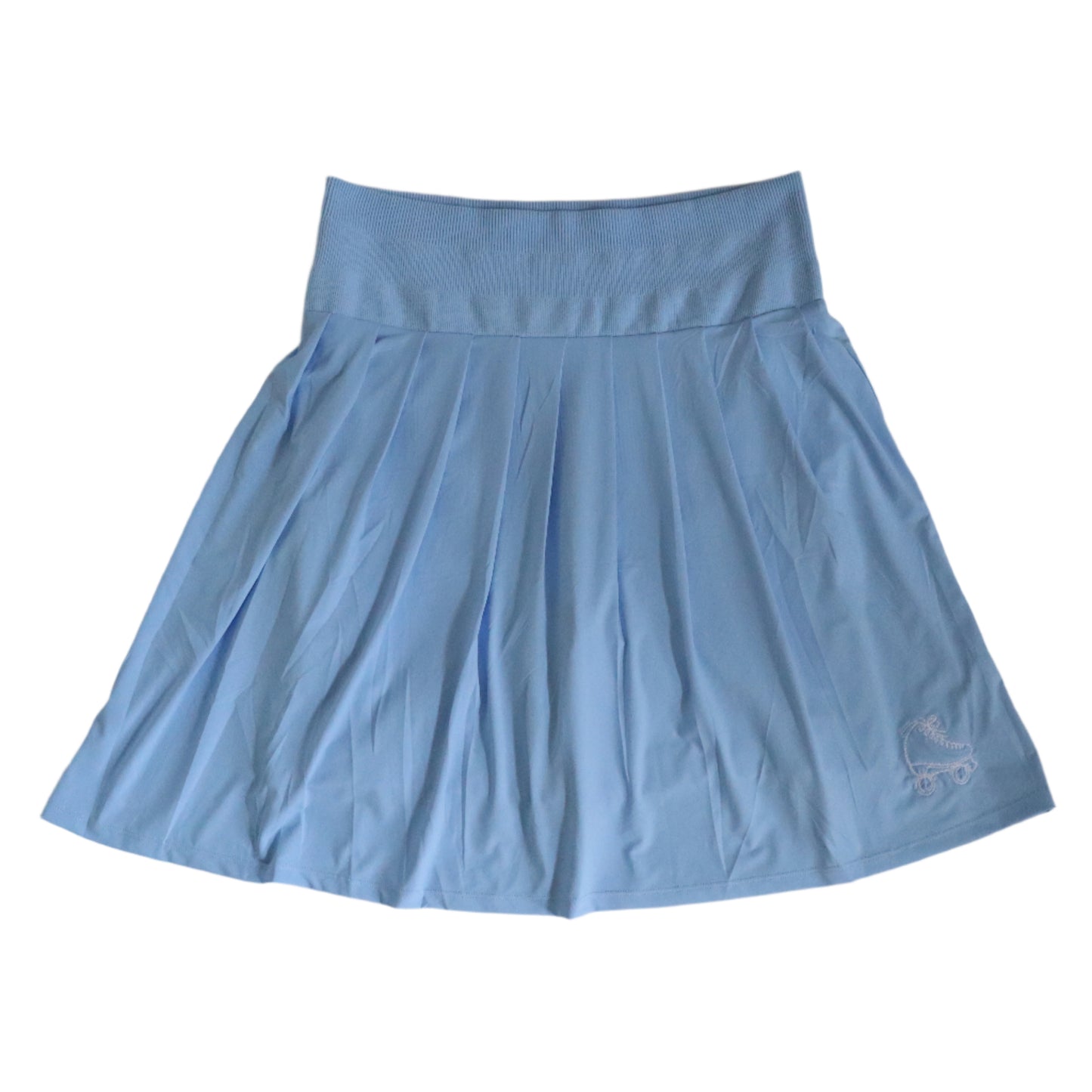 NEW 50's Inspired Roller Skate Skirt - 20" Length - Sky Blue
