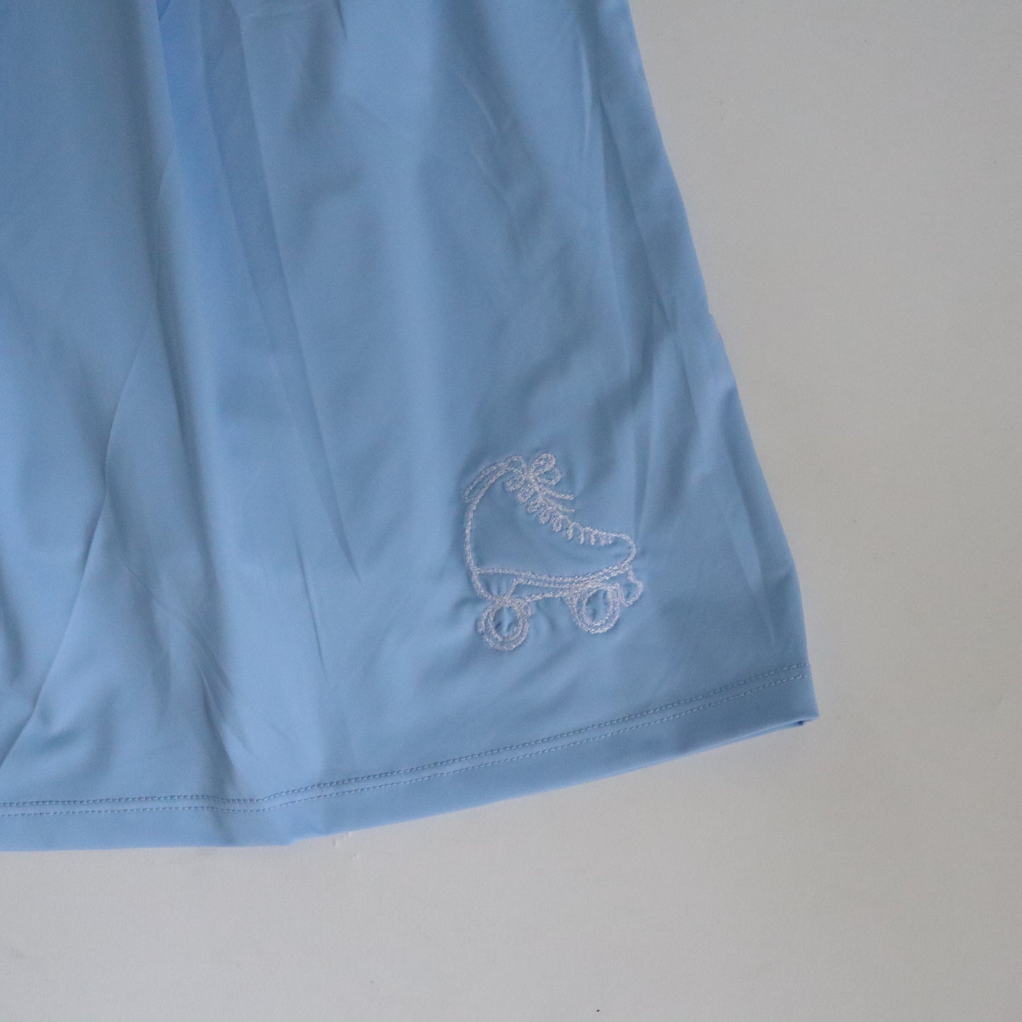 NEW 50's Inspired Roller Skate Skirt - 20" Length - Sky Blue
