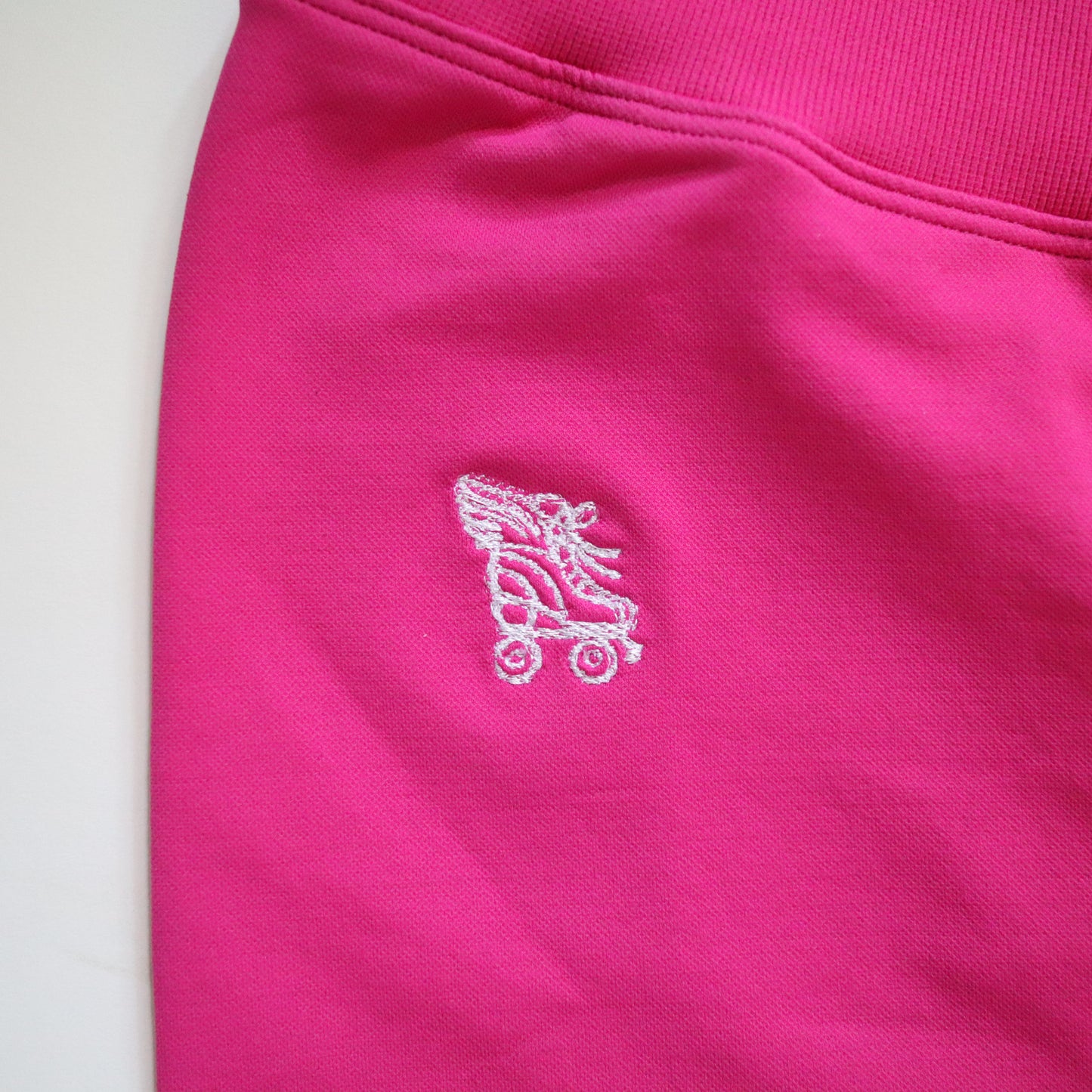 Size Extra Large NEW Flare Roller Skate Leggings - Hot Pink
