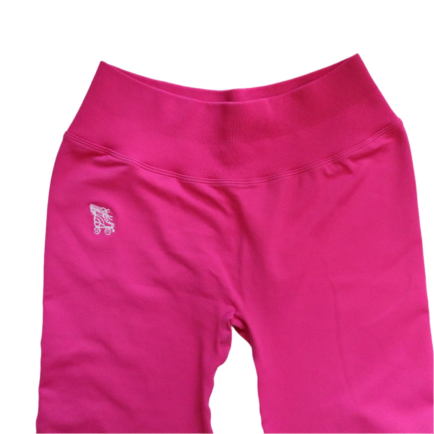 Size Extra Large NEW Flare Roller Skate Leggings - Hot Pink