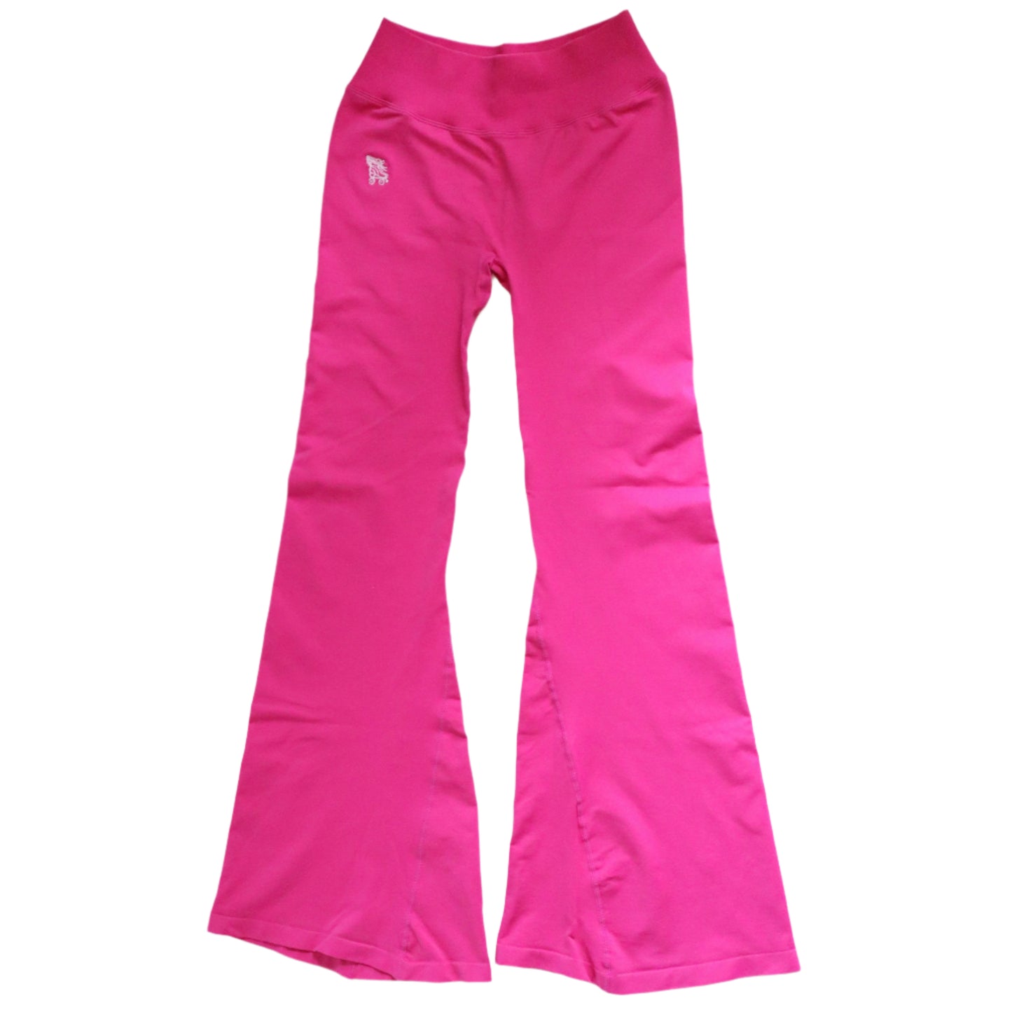 Size Extra Large NEW Flare Roller Skate Leggings - Hot Pink