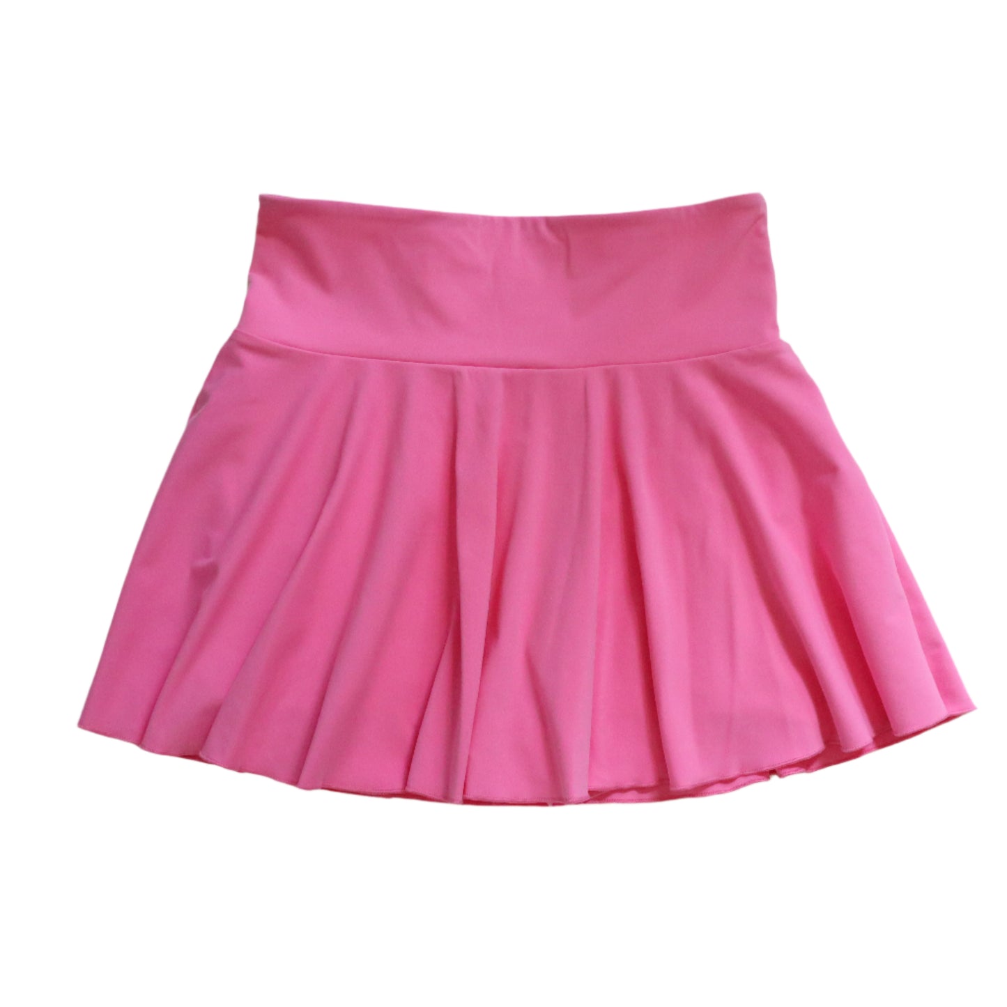NEW 90's Inspired Roller Skate Mini Skirt - Bright Pink