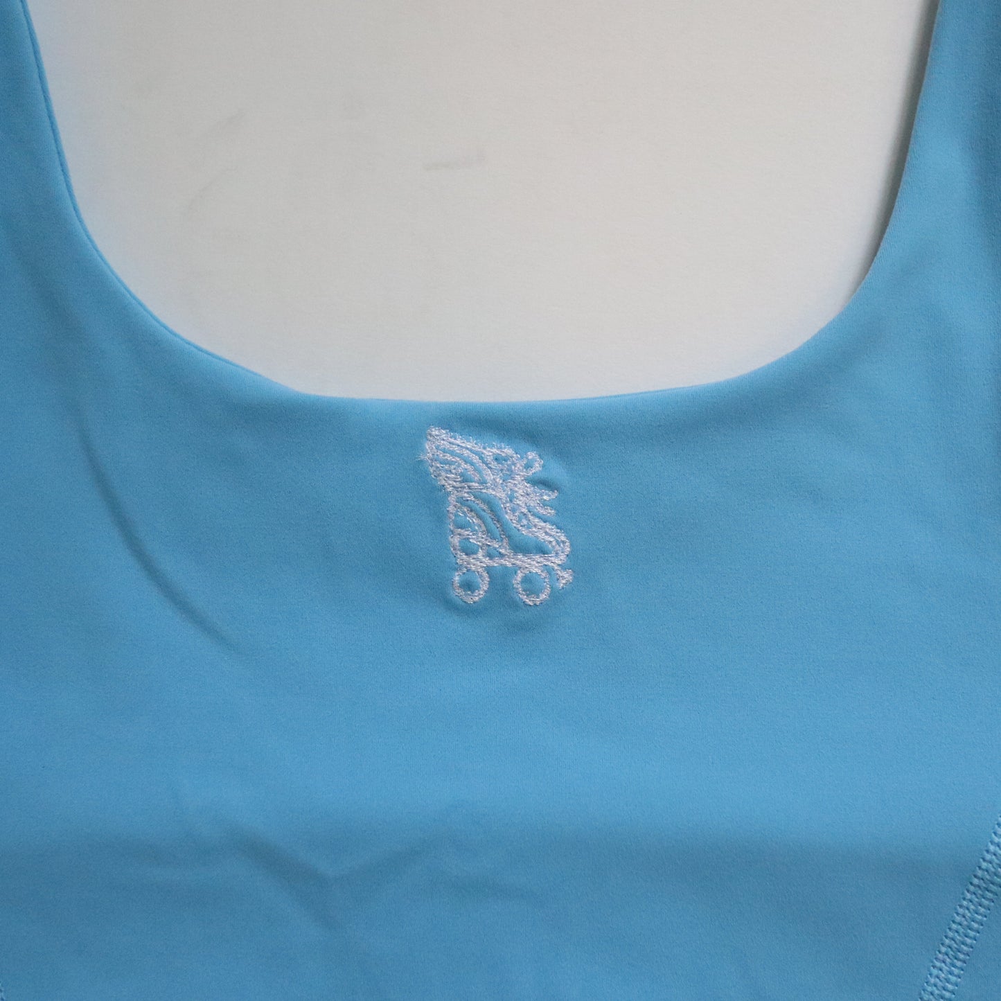 NEW 90's Inspired Roller Skate Crop Top - Blue