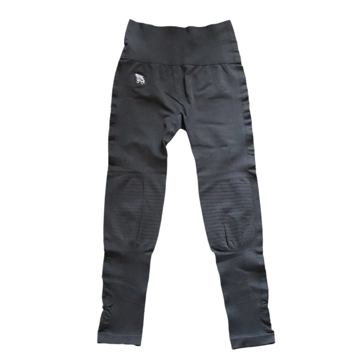 Size MEDIUM/SMALL New Compression Roller Skate Leggings - Dark Grey