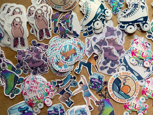 Roller Skate Sticker