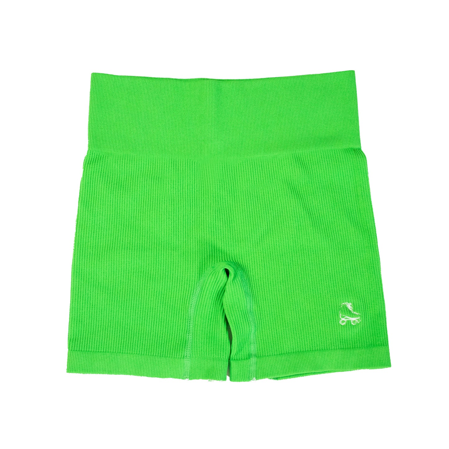 Size Medium NEW Kelly Green Embroidered Roller Skate Shorts