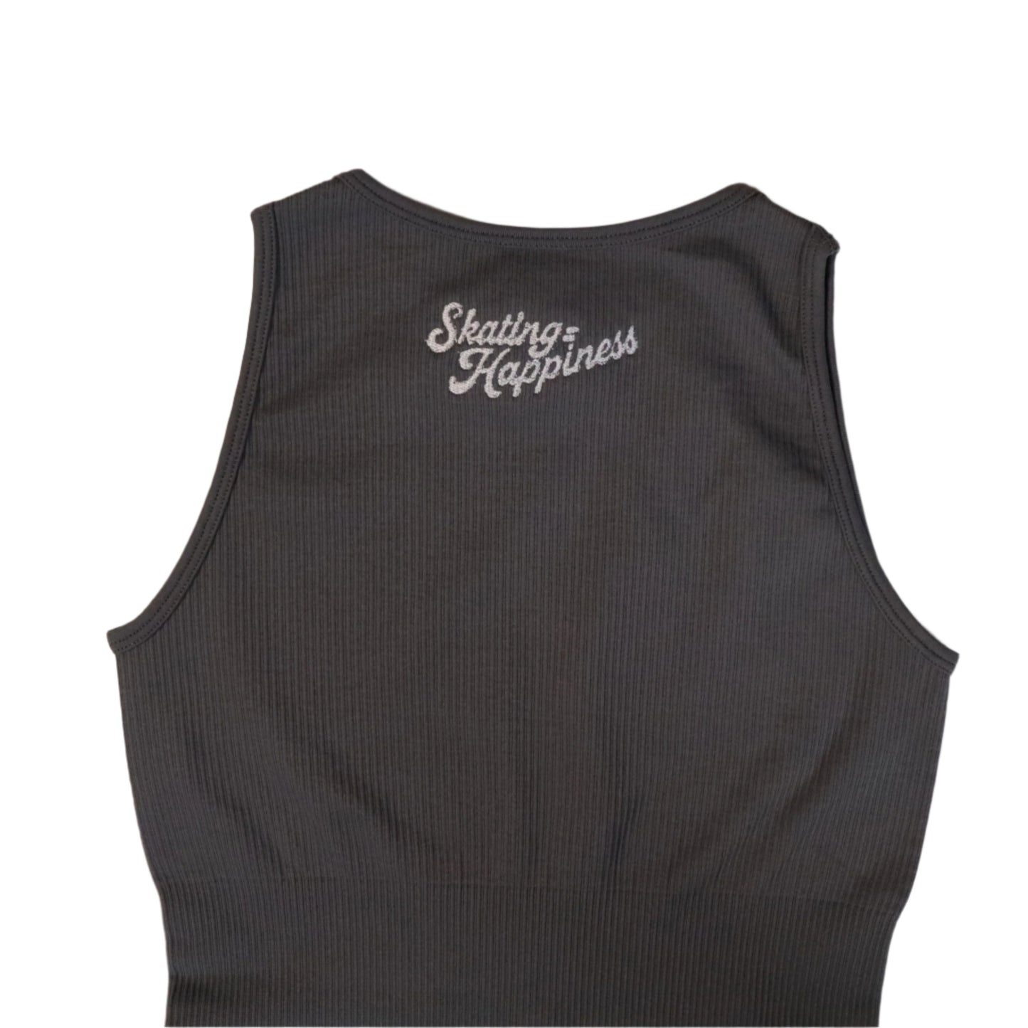 Size Small NEW Roller Skate Sleeveless Bodysuit - Grey