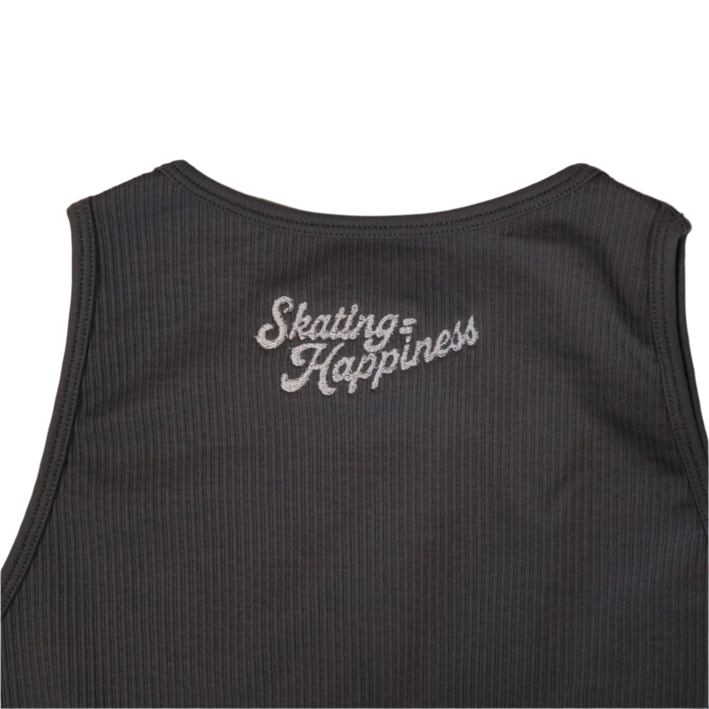 Size Small NEW Roller Skate Sleeveless Bodysuit - Grey