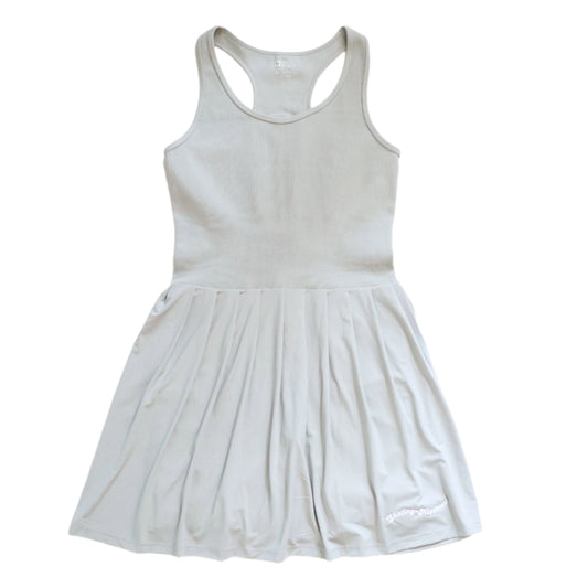 NEW Size Medium 50's Inspired Roller Skate Dress - Grey