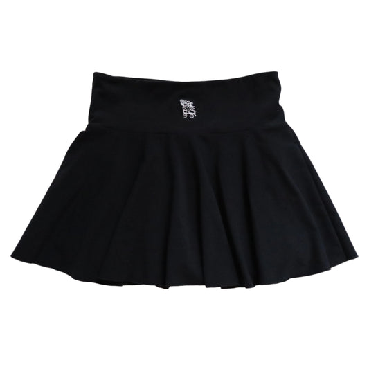 NEW 90's Inspired Roller Skate Mini Skirt - Black
