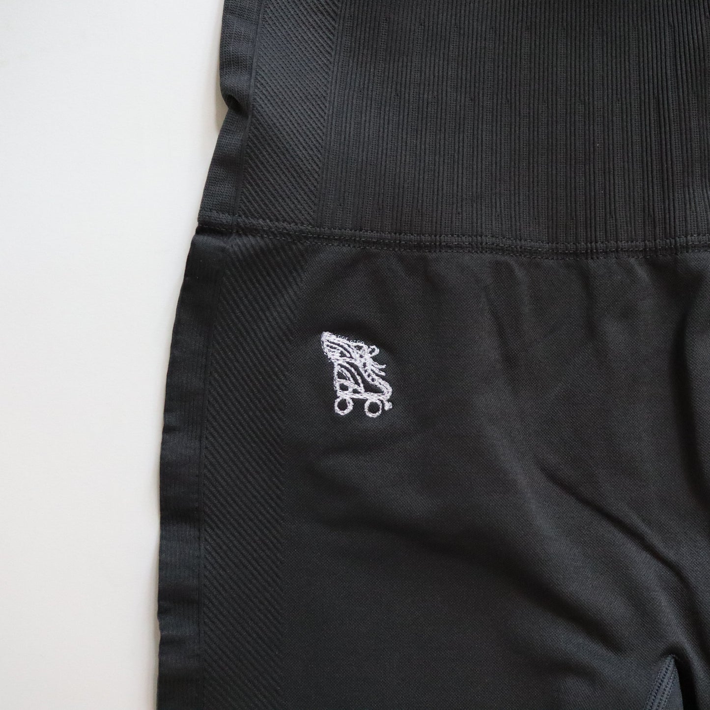 Size MEDIUM/SMALL New Compression Roller Skate Leggings - Dark Grey